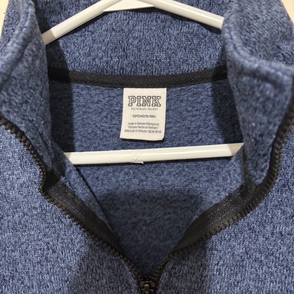 Victoria’s Secret Pink Half-Zip Pullover - Picture 2 of 2